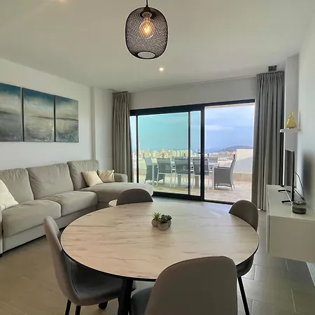 Atico Con Vistas Panoramicas A Benidorm 아파트