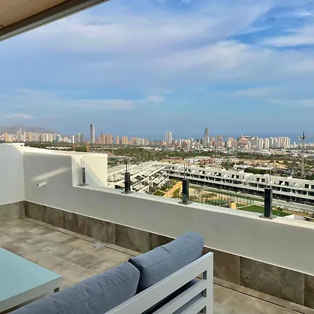 Atico Con Vistas Panoramicas A Benidorm * 피네스트라트