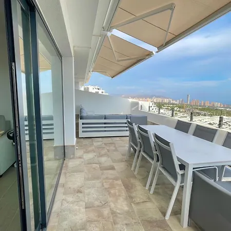 Atico Con Vistas Panoramicas A Benidorm
